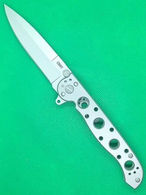 Cuchillo Plegable CRKT M16 03SS Spear Piont Carson, Manijas de Acero Inoxidable - Nuevo  Foto 1 de 4