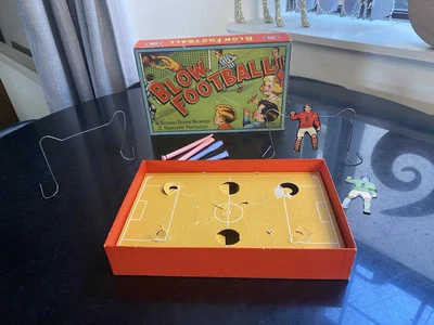 Vintage Blow Football By Kim Toys Made In England Lot 479  - Image 1 of 4