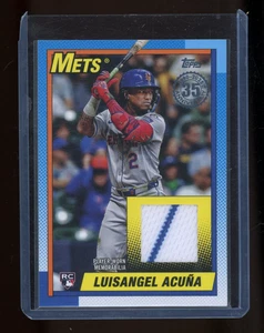 2025 Topps Baseball Series 2 Luisangel Acuna 1990 Topps Relic #90R2-LA (Z1) - Picture 1 of 2