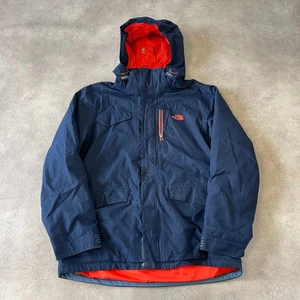 The North Face HyVent Jacket Mens XL Regular 90s Outdoor Coat, Navy Blue Red - Picture 1 of 11