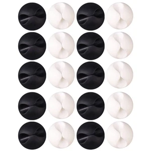 20 PCS Wire Holder Cable Holders for Cords Desk Organizers Electronics - Afbeelding 1 van 12