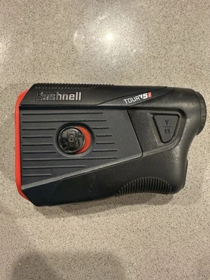 Bushnell Golf Tour V5i Shift Laser Rangefinder with Slope Black Red - Image 1 of 4