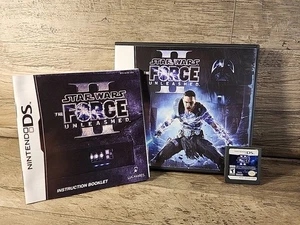 Star Wars The Force Unleashed II Nintendo DS CIB Tested Working Pre-owned  - Picture 1 of 12
