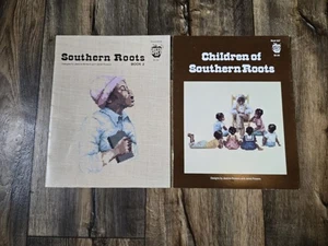 Lot (2) Green Apple Co Southern Roots Counted Cross Stitch Patterns 1982 - Picture 1 of 3