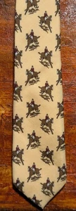 Corbata de caballo ecuestre de lana para hombre FINE AND DANDY New York - Imagen 1 de 12