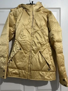 CHAQUETA ACOLCHADA REVERSIBLE BURTON DRYRIDE BLISS DOWN Dorada Talla Mediana - Imagen 1 de 18