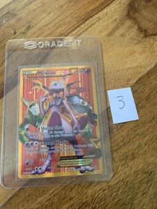 Mewtwo EX 164/162 Breakthrough Full Art Secret Rare Pokemon Card - Picture 1 of 16