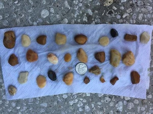 8 lb Natural Aquarium Gravel River Rock Stone Fish Tank Substrate Medium Size - Picture 1 of 3