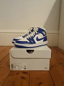 Air Jordan 1 Mid Kentucky Blue (W) US 5W (Deadstock) - Picture 1 of 5