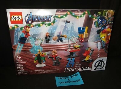 LEGO 76196 Marvel Super Heroes: The Avengers Advent Calendar 298 pieces 2021 Set - Image 1 of 4
