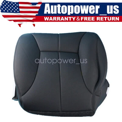 Cubierta de asiento de repuesto inferior del conductor para Dodge Ram 1500 2500 3500 1998-2002 negra Foto 1 de 4