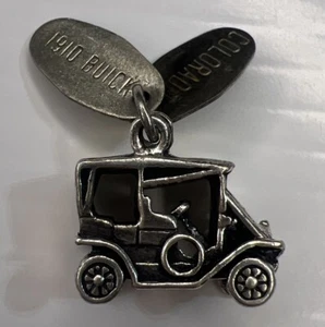 Colgante con dije retro de plata de ley 925 modelo BUICK 1910 COLORADO EE. UU. Viaje - Imagen 1 de 9