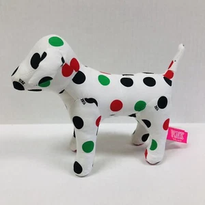 Victoria's Secret PINK Polka Dot DUBAI Mini Stuffed Dog LIMITED EDITION - Picture 1 of 11