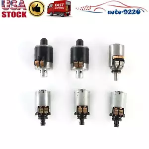 6PCS Fits Mercedes Benz Tested 722.6 Solenoids 5-Speed Automatic Transmission - Foto 1 di 17