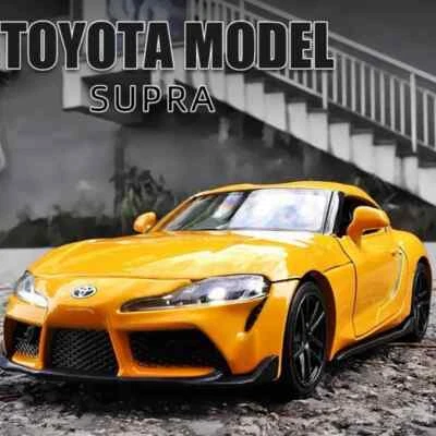 1:32 Toyota Supra GR Fast Furious Supercar Alloy Car Model Diecast Toy Vehicles - Image 1 of 4
