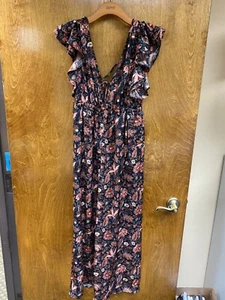 Women NWT "Madewell" multicolor short sleeve jumpsuit. Size Sm - Picture 1 of 2