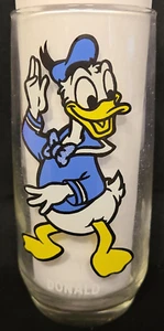 Pepsi Collector Series Glass Tumbler Walt Disney Donald Duck - Picture 1 of 4