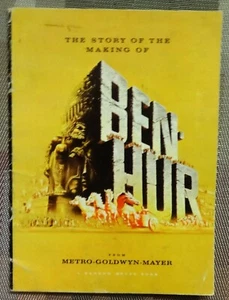El príncipe judío "Ben Hur" es traicionado - Versión japonesa 1959 - Programa de películas - Imagen 1 de 5