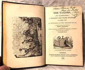George & Robert Cruikshank - Thomas's Burlesque Drama - 1st 1838 Joseph Thomas - Imagen 1 de 14