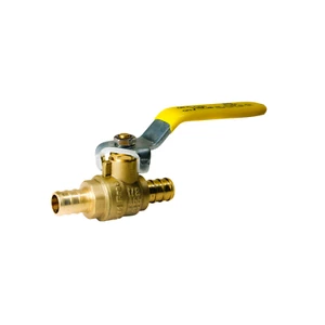 1 STÜCK 1/2 ZOLL PEX MESSING ABSPERRKUGELHAHN VOLLER ANSCHLUSS (BLEIFREI) - Bild 1 von 8