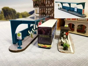 Busbahnhof  | Spur N  | Haltestelle Bausatz - Bild 1 von 6