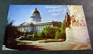 Old Post Card State Capitol-Utah PA17 - Picture 1 of 2