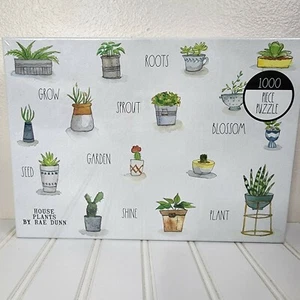 🌿🪴NEW Rae Dunn 1000 Piece HOUSE PLANT Jigsaw Puzzle 27" X 20" NEW!🪴🌱🌵🌾🌿 - Picture 1 of 7