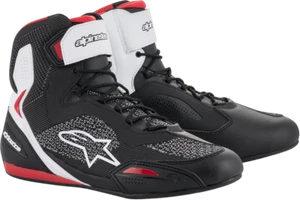 Faster 3 Rideknit Riding Shoes Alpinestars Black Red White 12 - Picture 1 of 1
