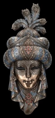 Maschera Veneziana - Tausendundeine Notte - Carnevale Decorazione Parete - Bild 1 von 4