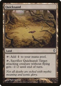QUICKSAND X 4 E/X+ WORLDWAKE MAGIC THE GATHERING - Imagen 1 de 1