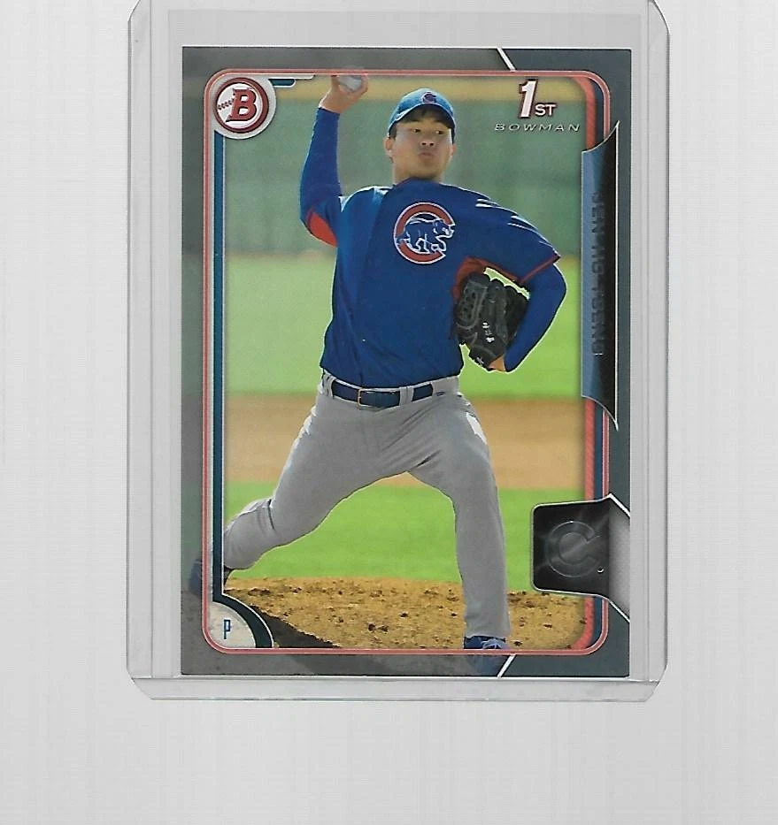 2015 CHROME BASEBALL SILVER JEN-HO TSENG #BP4 (146/499) - Image 1 of 1