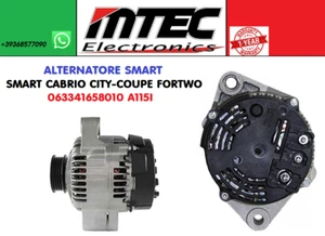 Alternatore SMART CABRIO CITY-COUPE FORTWO 063341658010 A115I 63321658 - Picture 1 of 1