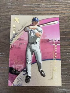 2002 Fleer E-X #122 Hank Blalock #/1999 - Picture 1 of 2