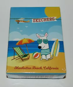 Skechers Spielkarten Manhattan Beach Surfen Hundespiele ~ versiegelt - Bild 1 von 3