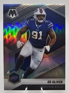 2021 Ed Oliver Panini Mosaic Silver Parallel #31 Buffalo Bills - Picture 1 of 2