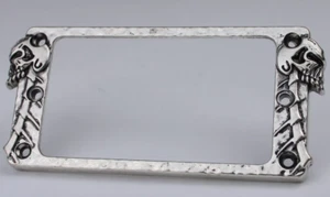 1 Contour de micros en metal Humbucker crane skull pour guitare a caisse plate - Picture 1 of 3