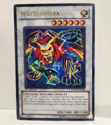 YUGIOH WATTCHIMERA DREV-EN044 ULTIMATE NM/Very Good 1st Edition - Image 1 of 2