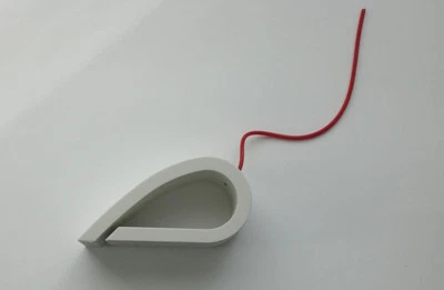 2 Türstopper Fensterstopper Türkeil Doorstop  Windowstop HOUSE MOUSE grau-rot  - Bild 1 von 2