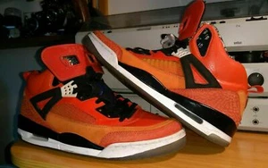 NIKE JORDAN AIR SPIZIKE NEW YORK KNICKS HITOP TRAINERS 315371-805 2011 NBA US13 - Picture 1 of 9