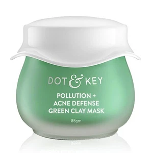 Dot & Key Acne Defence Green Clay Face Mask With Salicylic For Dark Spots,85gm, - Picture 1 of 7