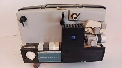 Proyector reproductor de películas Sankyo Dualux-8 enciende sin probar para piezas ENVÍO GRATUITO Foto 1 de 4