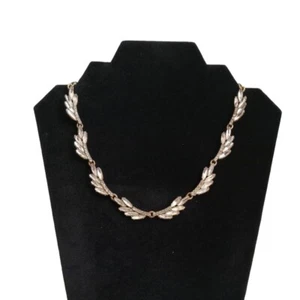 J. Crew goldfarben Strass besetzt Metall Kabel Verbindung Halsband Stil Halskette - Bild 1 von 10