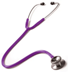 Estetoscopio Clínico I Prestige Médico Tubo Único Enfermería 126 Púrpura Nuevo - Imagen 1 de 6