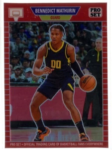 2024 Leaf Metal Pro Set BENNEDICT MATHURIN RED PRISMATIC SP #/89 WEB EXCLUSIVE - Picture 1 of 2