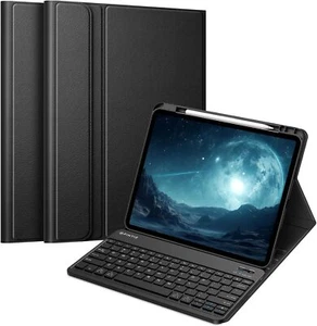 Keyboard Case for iPad Pro 13-inch (M4) 2024 with Pencil Holder TPU Back Cover - Picture 1 of 11
