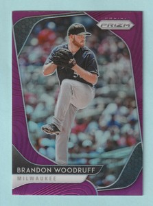 2020 Panini Prizm Prizms Purple #4 Brandon Woodruff