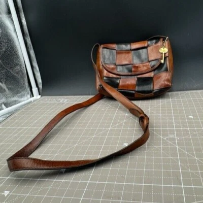 Vintage Paradox Leather Shoulder Purse w/ Matching Wallet - Image 1 of 4