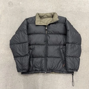 LL Bean Heavy Goose Down Puffer Jacket Reversible Mens XL - Picture 1 of 7