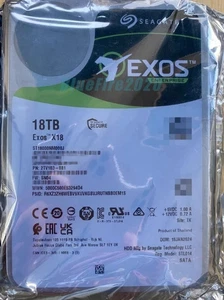 Seagate ST18000NM000J 18TB X18 LFF 3.5in 6G SATA-3 7.2K - Afbeelding 1 van 1