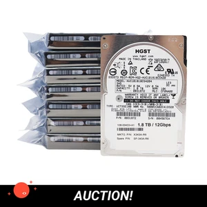 (14.40)8x HGST 1.8TB SAS 12GB/s 2.5 HDD HUC101818CS4204 0B31872 Hard Disk - Bild 1 von 4